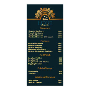 とエレガントClassy爪、 ネイルテック ラックカード