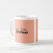 とカラフル感動的の優しさ コーヒーマグカップ (正面左)