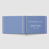 とシンプルお悔やみゲストブック ゲストブック (全面)