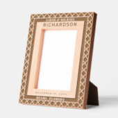 とパタモダンーンエレガントカップルパーソナライズされた レーザー彫刻フレーム (左)