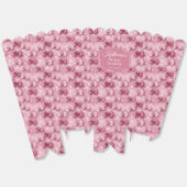 とピエレガントンクお洒落コケット弓ブライダル フェイバーボックス (見開き)