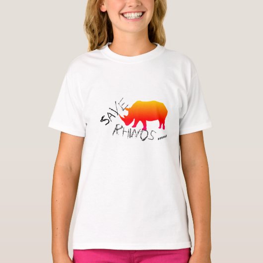 とファンキーリノスタイリッシュス長袖トップ Tシャツ (正面)