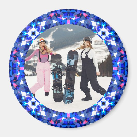 とフェスティバルすてきクリスマスフォト写真フレームMa マグネット (正面)