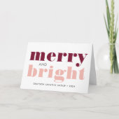 とブライトメリーバラ金ゴールドビジネスホリデー カード (正面)