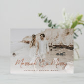 とブ結婚したラシメリースクリプトのクリスマスフォト 箔シーズンカード (立ち正面)