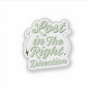 とミニマル美学ステッカー シール (正面)