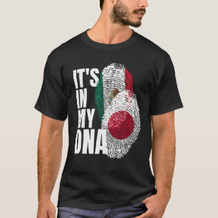 とメキシ日本のコミックス伝統DNAフラグTシャツ Tシャツ