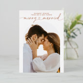 とメリーハートス結婚したクリスマス写真 箔シーズンカード (立ち正面)