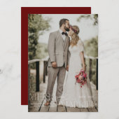 とメリー初めてのクリスマス結婚したの写真 シーズンカード (正面/裏面)