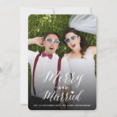 とメリー結婚したトレンディースクリプトの写真結婚の シーズンカード (正面)