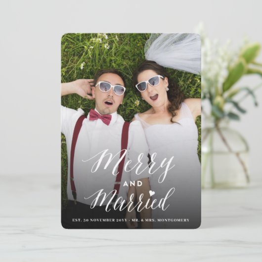 とメリー結婚したトレンディースクリプトの写真結婚の シーズンカード (スタンド正面)