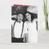 とメリー結婚したトレンディースクリプトの写真結婚の シーズンカード (裏面)