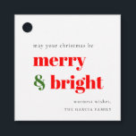 とメリーBright Christmas Gift Tags red & green フェイバータグ<br><div class="desc">今年のクリスマスメリーは明るく過ごせよう。カスタマイズ可能なDIYクリスマスギフトタグを持つギフトにあなたの暖かい休日のメッセージを反映する。休日の願いメリーやギフターのラベルで、あなたの明るいギフトの詳細を簡単に編集。これらの編集可能なクリスマスプリント可能なギフトラベルは、クリスマスツリーの下パーソナライズされたに特別なtouchを追加する。ELENAコレクションは冬の白い背景と赤と緑のスペルと明るいフェスティバルフォントを備えメリーている。これらの明メリーるいクリスマスのギフトタグはあなたの休日の贈り物におもしろいとフェスティバル要素をもたらす。</div>