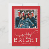 とメリーBright Christmas Holiday 2写真 シーズンカード (正面)