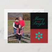 とメリーBright Holiday Photoはがき シーズンポストカード (正面/裏面)