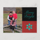 とメリーBright Holiday Photoはがき シーズンポストカード (正面)