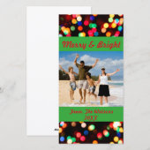 とメリーBright Photo Card シーズンカード (正面/裏面)