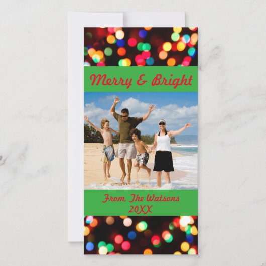 とメリーBright Photo Card シーズンカード (正面)