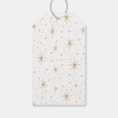 とメリーBright Script金ゴールド休日 ギフトタグ (裏面)