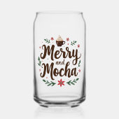 とモカメリードリンクのクリスマスコーヒークリスマス ガラス缶 (裏面)