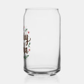 とモカメリードリンクのクリスマスコーヒークリスマス ガラス缶 (右)