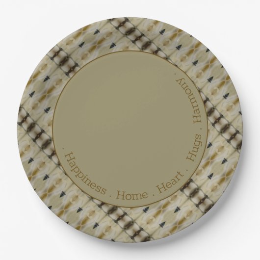 とモダンのデザインスパイアイナイベント ペーパープレート (正面)