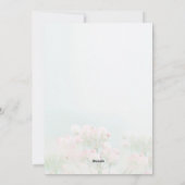 とモダンイースターかわいらし恵みの写真カード シーズンカード (裏面)