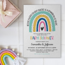 とモダンシンプルHope Rainbow Baby Shower