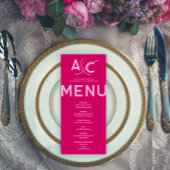 とモダンマゼンはっきりしたタ結婚ンのメニューカード プログラム