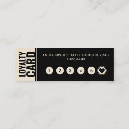 とモダンミニマリスト中立シェードロイヤリティ スキニー名刺