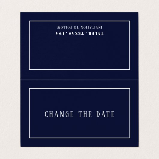 とモダン、お洒落任意の色、日付カードの変更 名刺 (外部フラット)