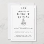 とリハモダンーサエレガントルディナー 招待状 (正面)