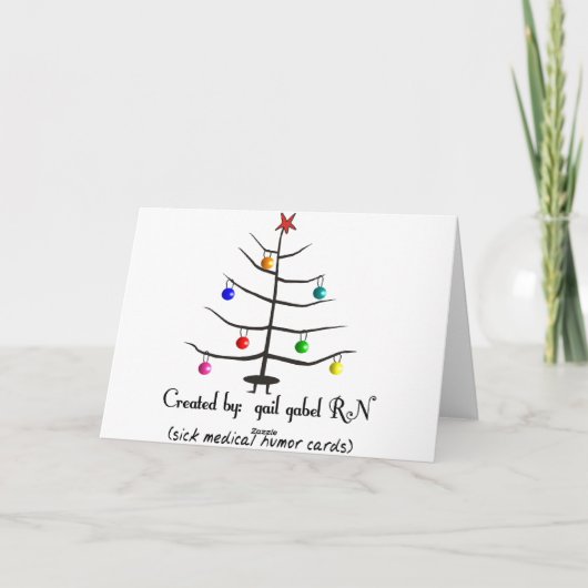 と予測できな薬局おもしろい者のクリスマスカード シーズンカード (裏面)