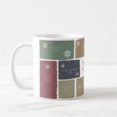 ～と前向きの贈り物感動的 コーヒーマグカップ (左)