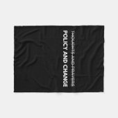 と変更 フリースブランケット (正面(横))