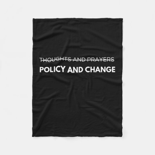 と変更 フリースブランケット (正面)