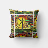 と太陽の風力 クッション (正面)