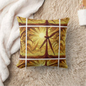 と太陽の風力 クッション (ブランケット)