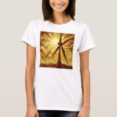 と太陽の風力 Tシャツ (正面)