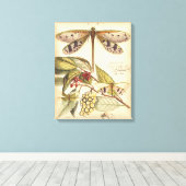 と実葉果のトンボ キャンバスプリント (インサイチュ (ウッドフロア))