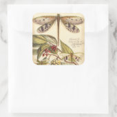 と実葉果のトンボ スクエアシール (バッグ)