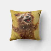 と寄添われること猛烈に幸せ クッション (裏面)