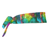と抽象芸術カラフルシーナリーヘッドバンド タイヘッドバンド (回転270)