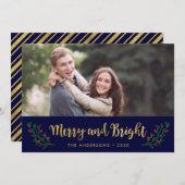 と明メリーるいフェスティバルの葉の休日の写真 シーズンカード (正面/裏面)