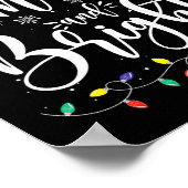 と明メリーるいライトレッドサンタハットクリスマスファミリー ポスター (角)