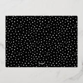 と明メリーるい写真金ゴールド 箔シーズンカード (裏面)