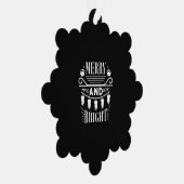 と明メリーるい電球ライトクリスマスホリデークリスマス オーナメントカード (右)