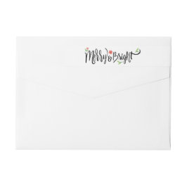 "と明メリーるい"フェスティバルハンドレターホリデイ ラップアラウンドラベル