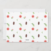 "と明メリーるい"フェスティバルハンド絵を描リース シーズンカード (裏面)