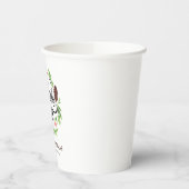 "と明メリーるい"フェスティバルハンド絵を描リース 紙コップ (左)